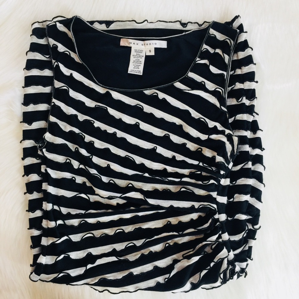 Chic Max Studio Ruffled Knit Dress - Picture 2 of 3